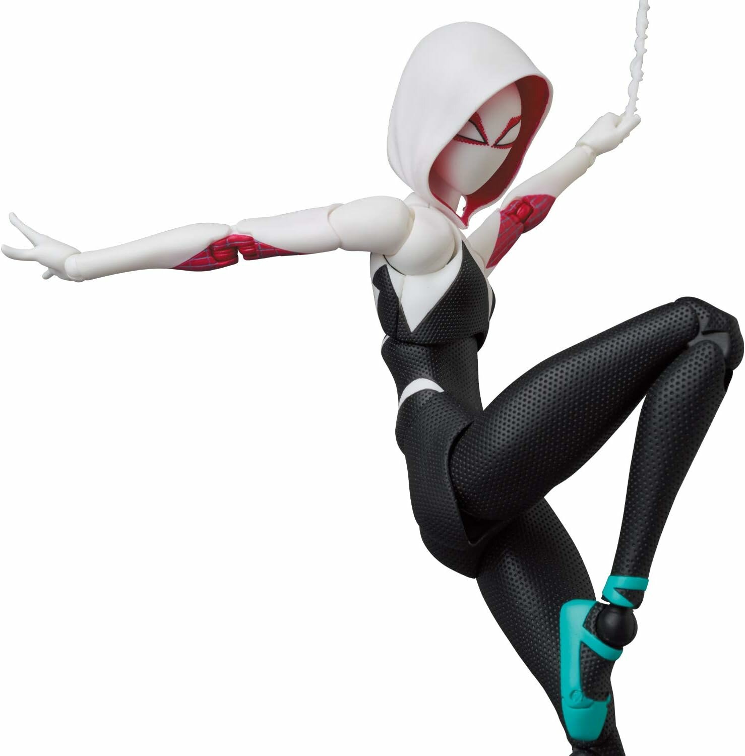 Spider-Man: Into the Spider-Verse MAFEX Spider-Gwen и Spider-Ham, набор фигурок — фото 1