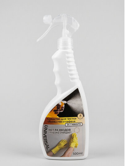 Средство для чистки UNIVERSAL – для обоев, стен и кафеля, быстрая очистка — фото 1