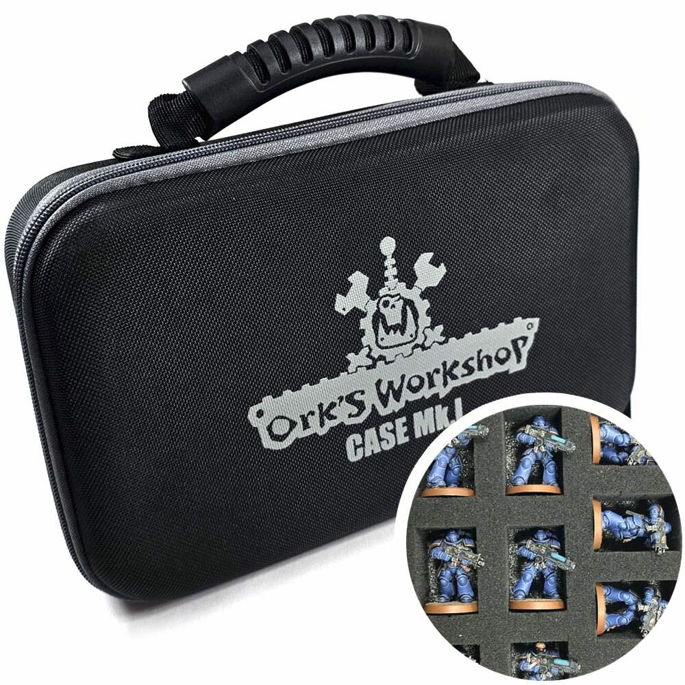 Skirmish-box - Army Transport Чёрный с Серой молнией