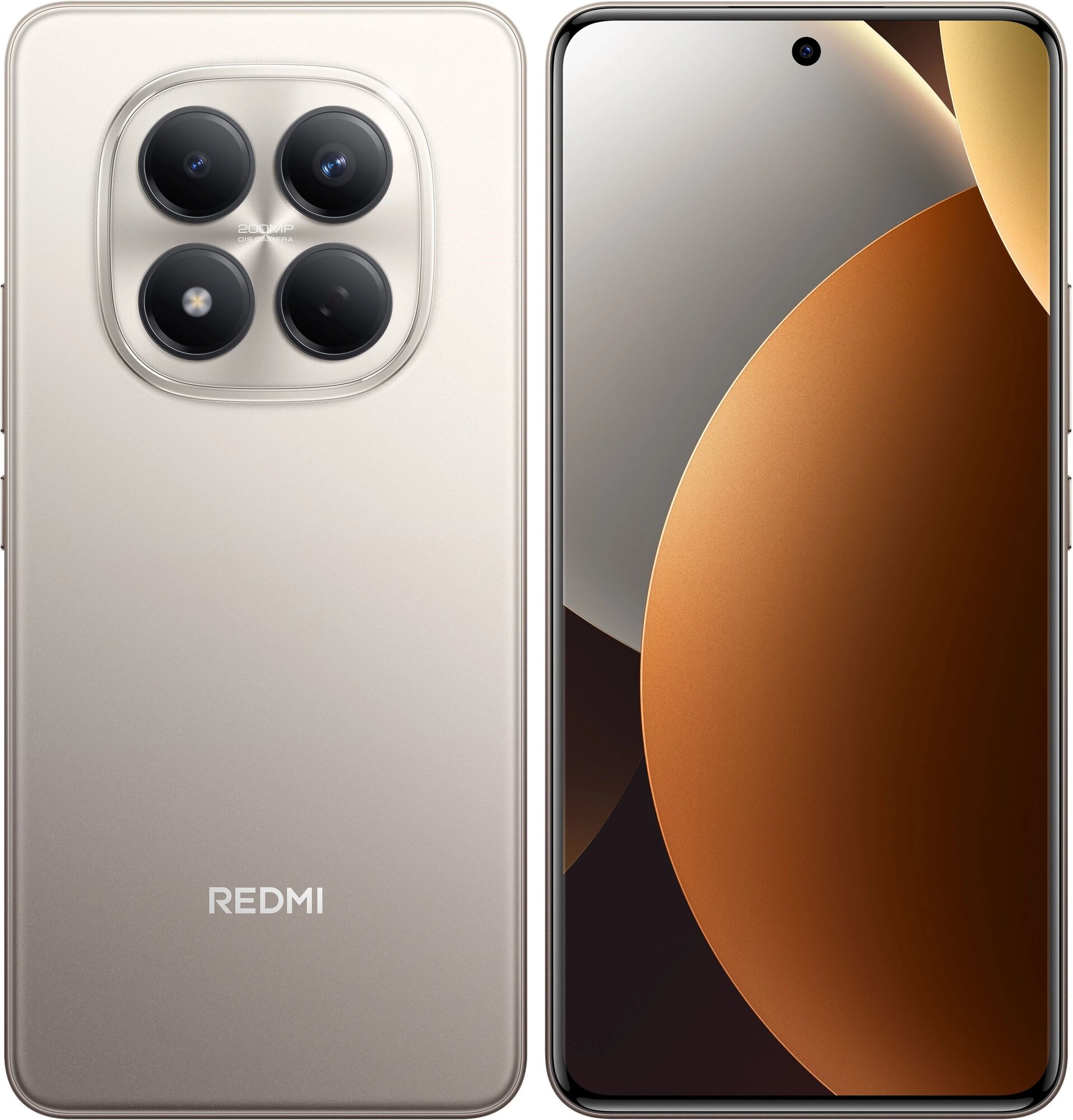 Смартфон Xiaomi Redmi Note 15 Pro 5G 8/256GB, Titanium (Титановый), Ростест (EAC)