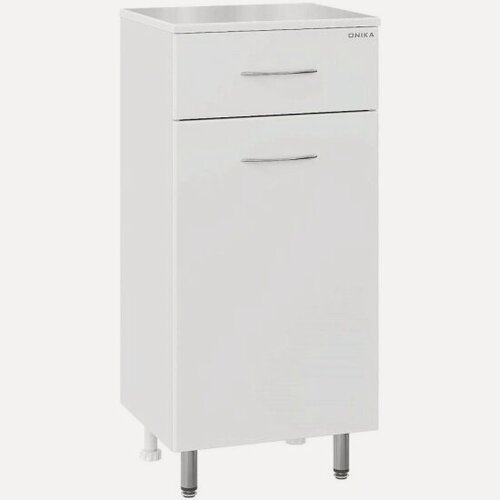 Изображение товара Полупенал Onika Каприз 40 напольный, белый, правый