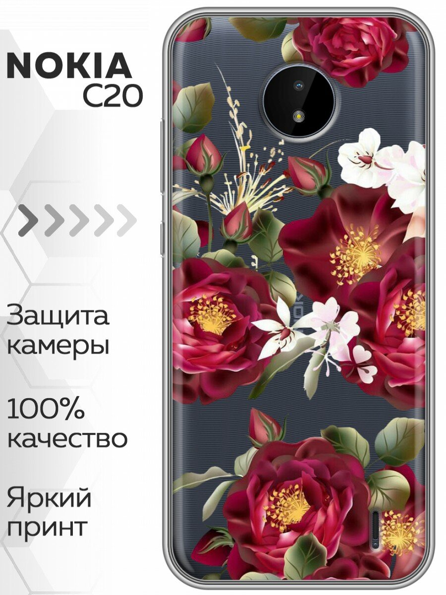 Чехол для Nokia C20, Нокиа С20