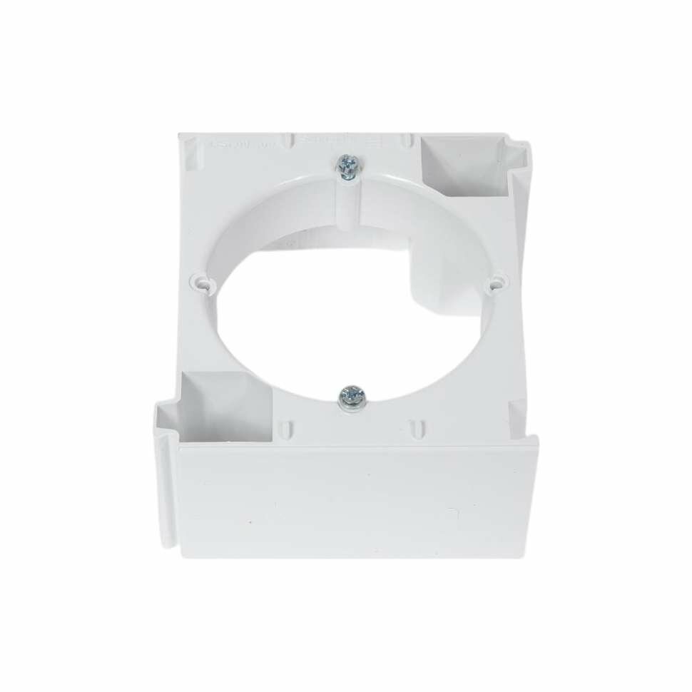Адаптер для открытого монтажа Systeme Electric Glossa Белый SE GSL000100C