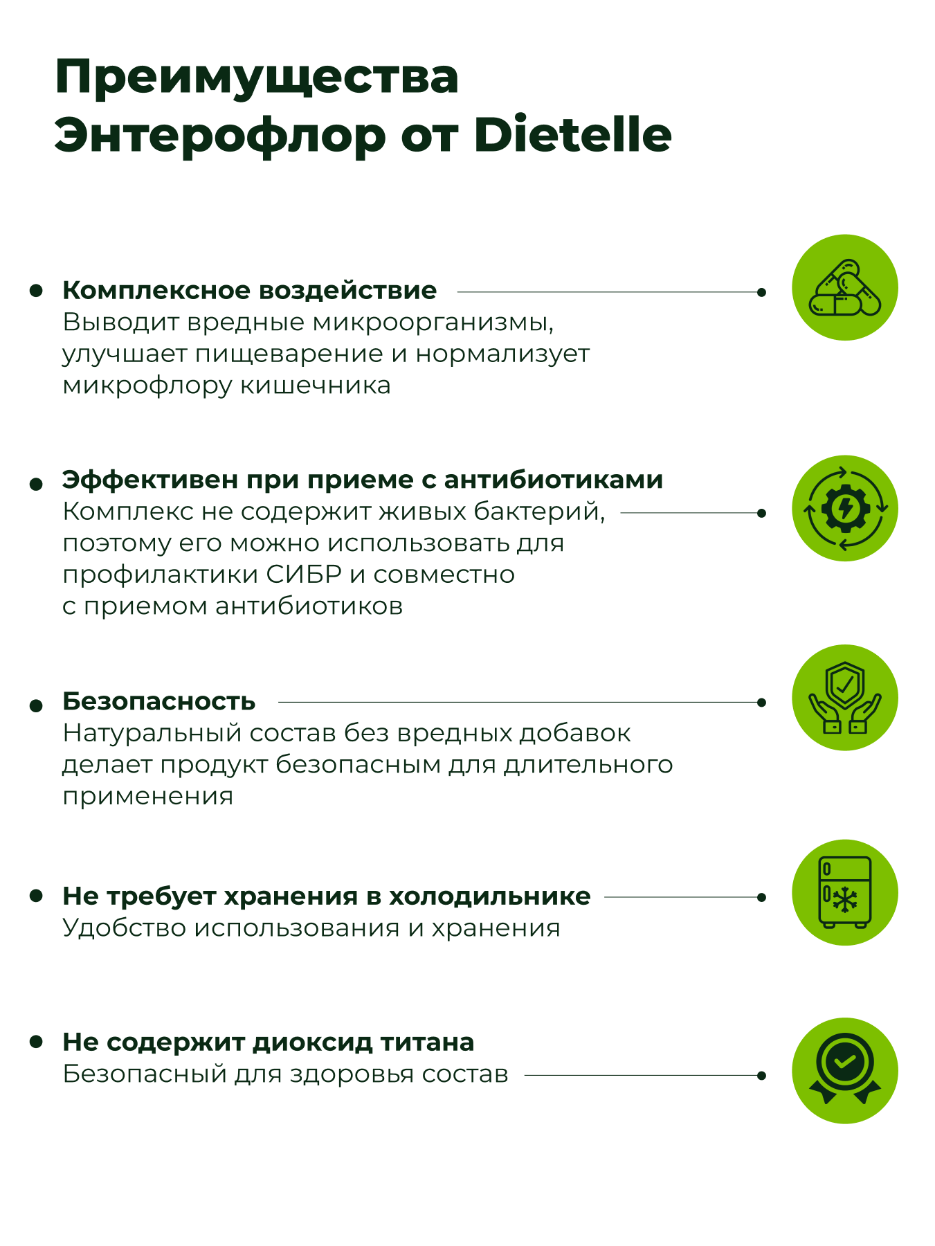 Антибиотики Широкого Спектра Антипаразитарный комплекс метабиотик и сорбент для микрофлоры кишечника, здоровья ЖКТ, Энтерофлор Dietelle Expert