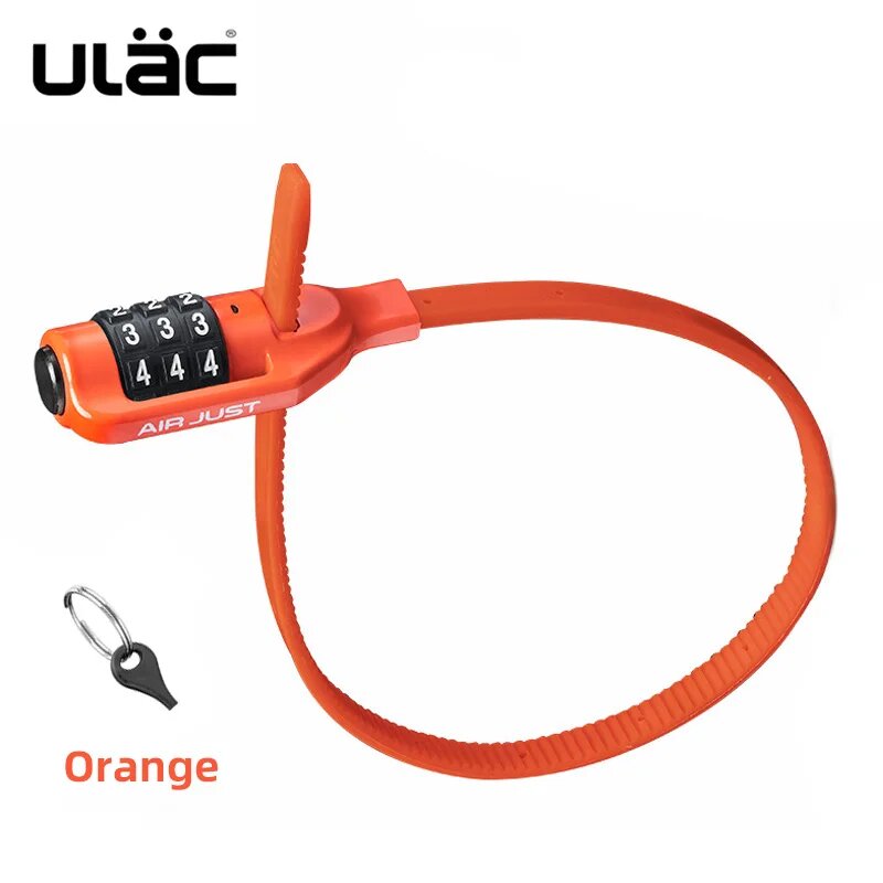 ULAC Цифровой велосипедный замок Оранжевый, 1pce Orange