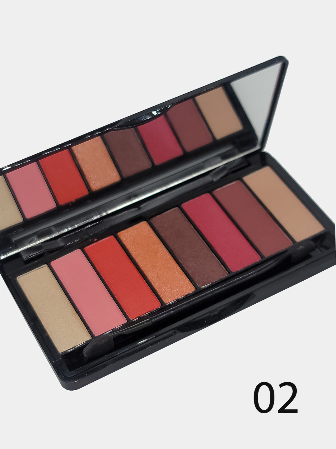 Палетка теней OUTRAN FLARE, 8 оттенков, гипоаллергенная текстура — фото 1