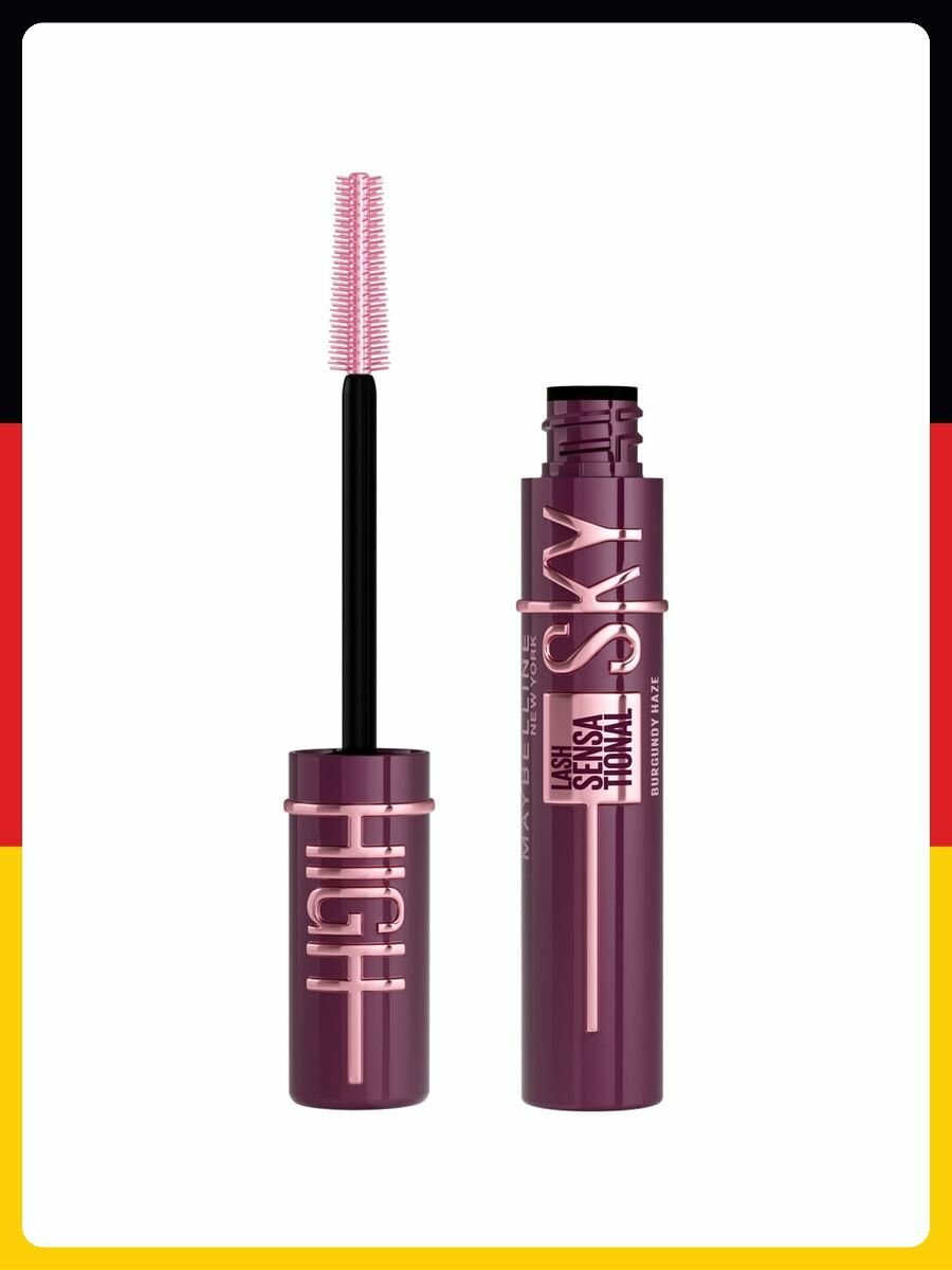 Тушь для ресниц Maybelline New York Lash Sensational Sky High 1 Burgundy Haze, 7.2 мл