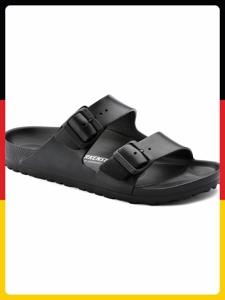 Мюли Birkenstock, размер EU 38, черный