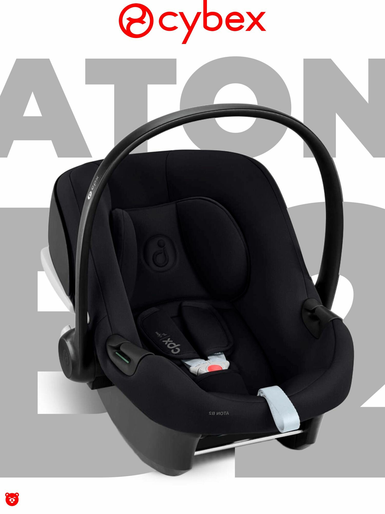 Cybex Aton B2 i-Size Детское автокресло Расцветки Moon Black