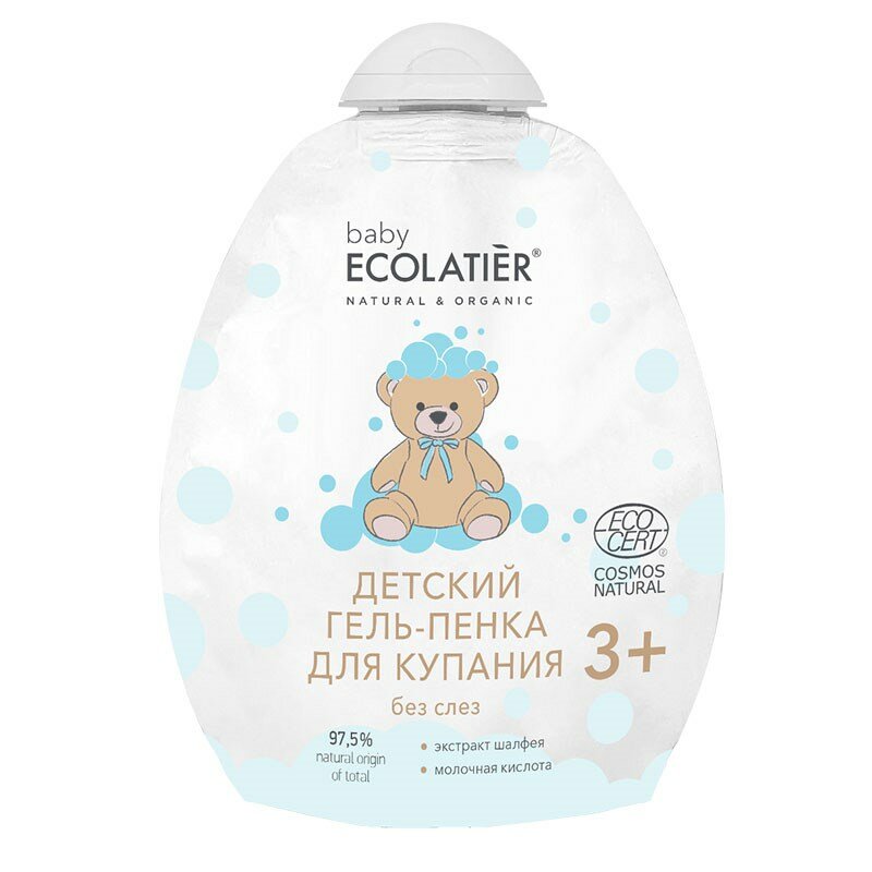 Ecolatier детский Гельпенка для купания 3 дойпак baby эффективное очищение 250 мл