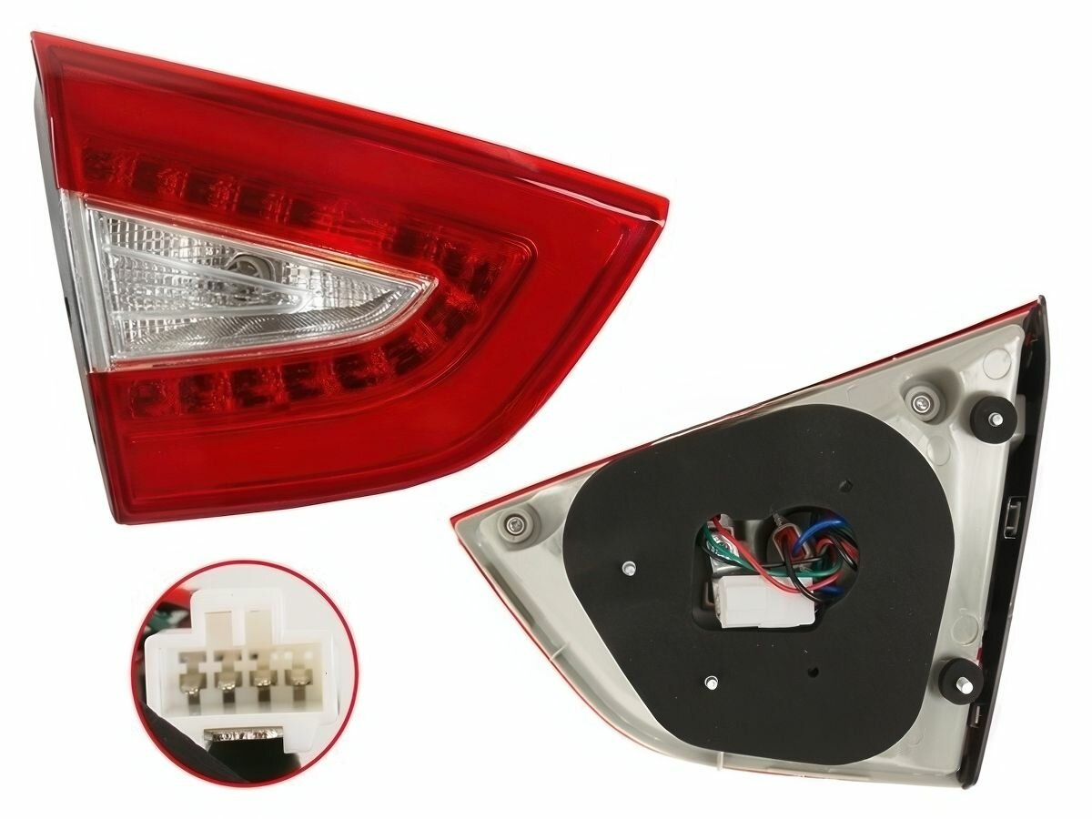 Фонарь в крышку багажника левый LED для Хендай IX35, Туксон арт ST2211315L SAT