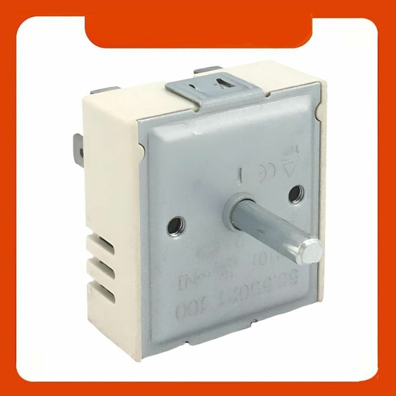 Переключатель мощности двухзонной стекло-керамической конфорки с расширением, замена - EGO 50.55021.100, 00232427, C00377519, 481227328265