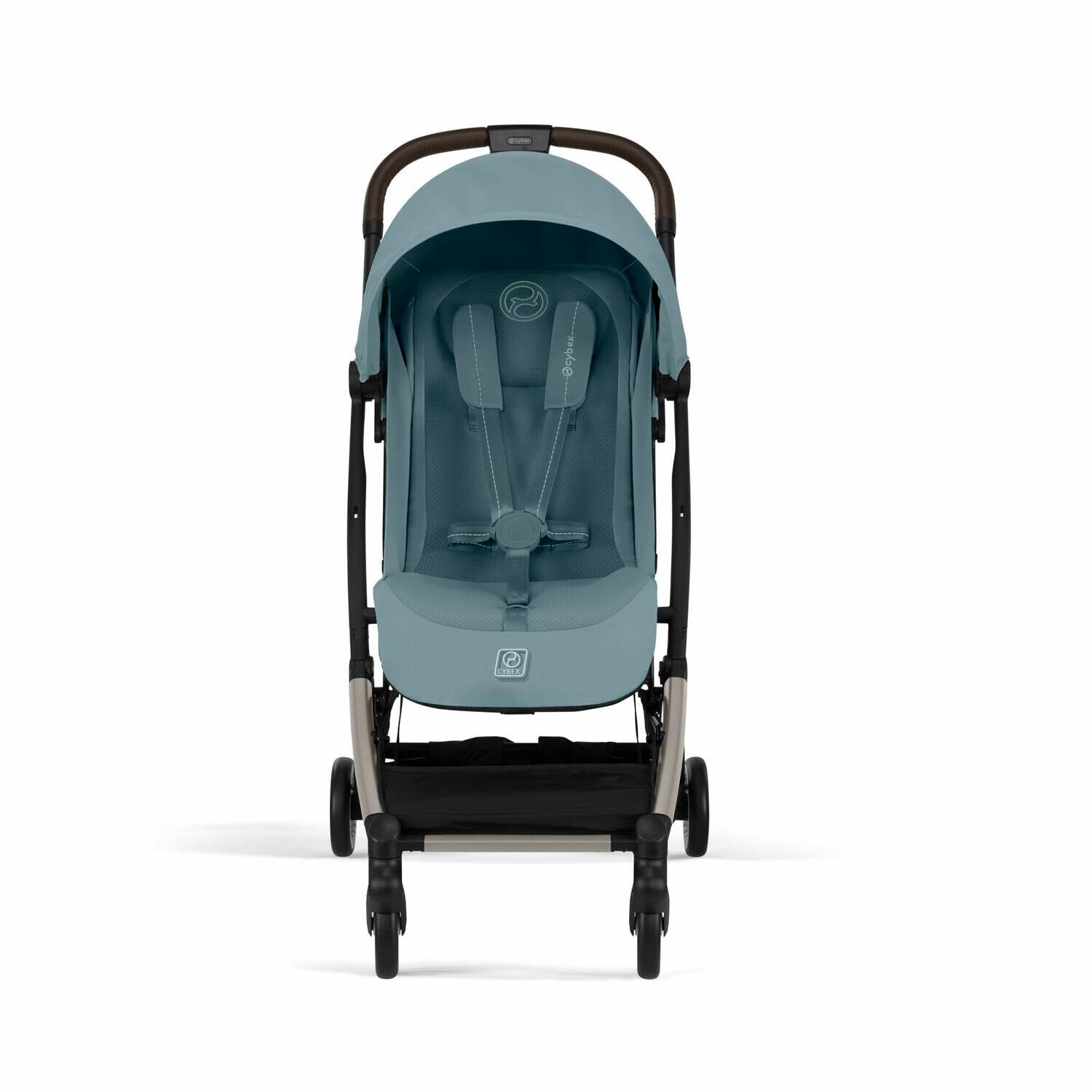 Обзор: Прогулочная коляска Cybex Orfeo, цвет Stormy Blue TPE RC & BB (Бирюзовый), артикул производителя 525000337