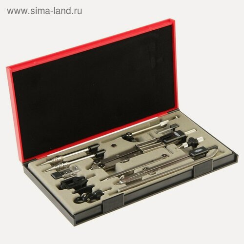 Изображение товара Готовальня Koh-I-Noor 9452, 13 предметов, профессиональная, большая