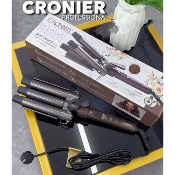 Плойка тройная Cronier CR-2066 — фото 1