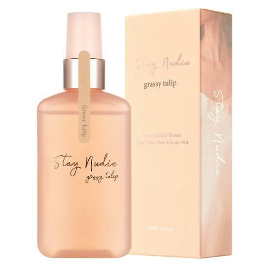 Спрей для тела Bodyholic "STAY NUDIE", Grassy Tulip, аромат свежести, 100 мл