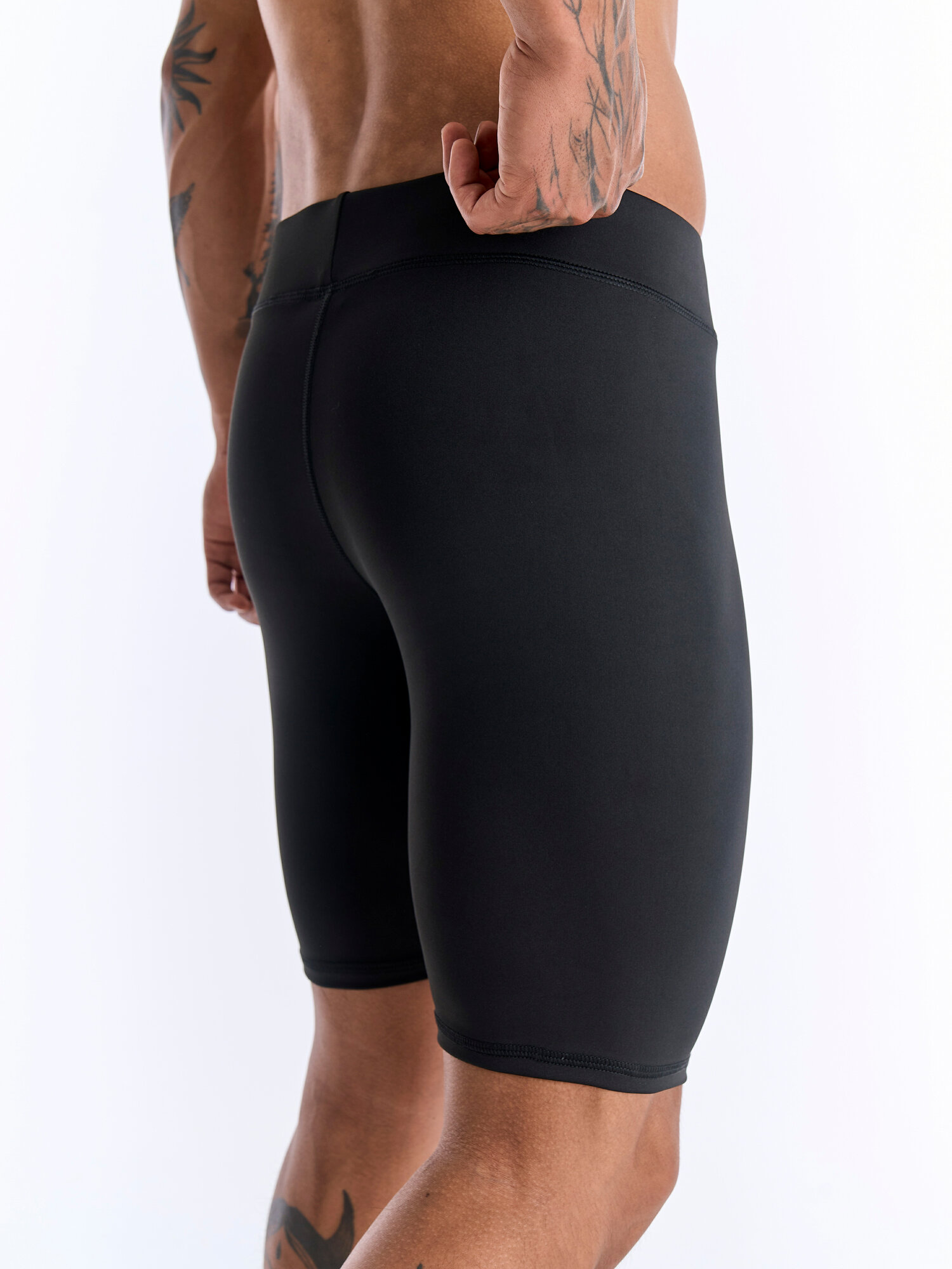 Шорты компрессионные FIZULI REFLECT, размер M, черный — фото 1