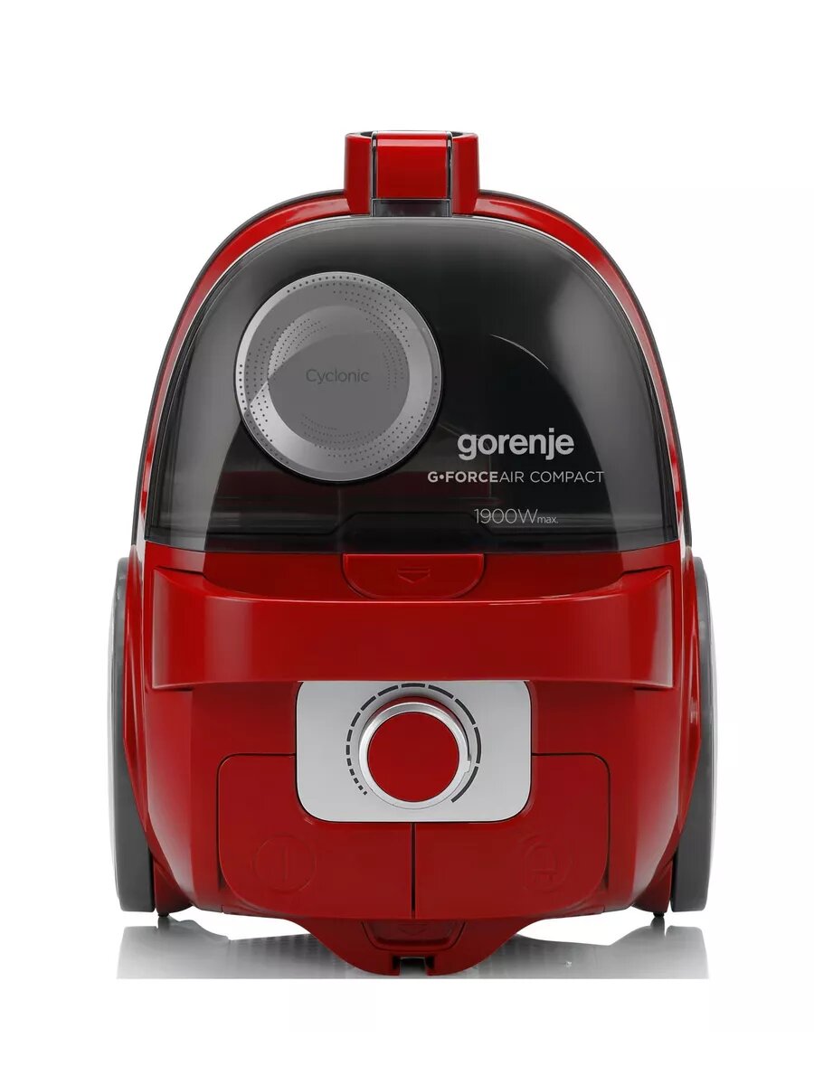Пылесос Gorenje VC1901GACRCY 1900Вт красный/черный