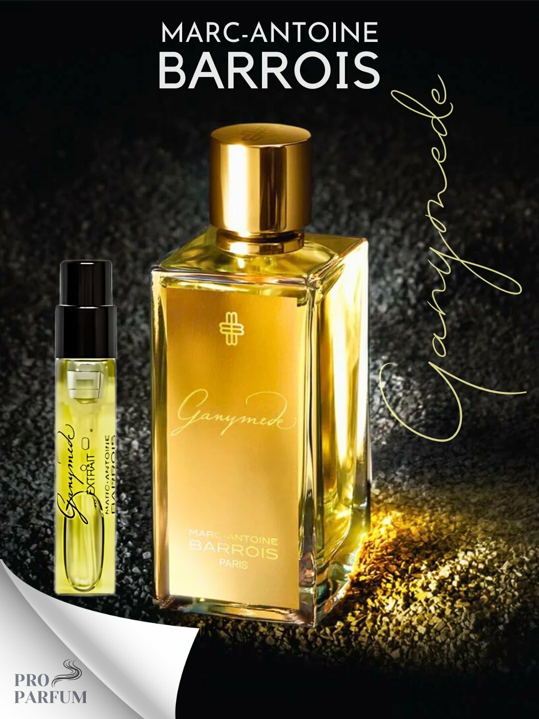 Ganymede духи, парфюмерная вода для мужчин и женщин, Ganymede Marc-Antoine Barrois, 3 мл