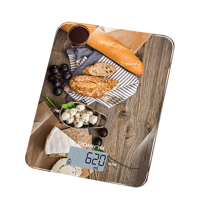 Электронные весы Polaris PKS 1044, точность 1 г, 10 кг, 2 элемента питания