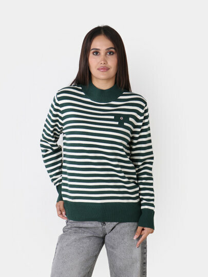 Свитер размер One Size, , зеленый, — фото 1