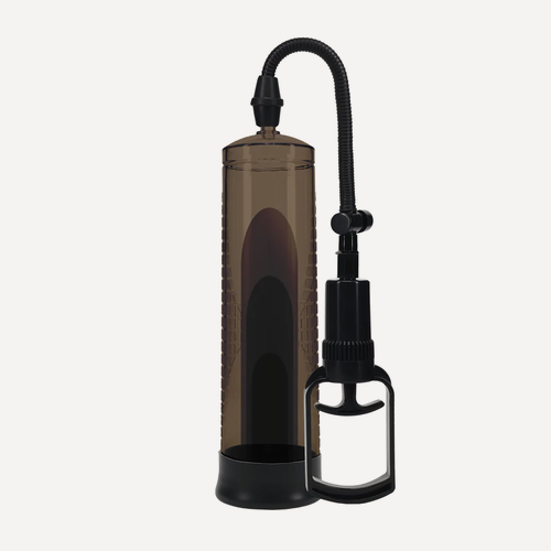 Изображение товара Помпа для увеличения пениса Basic Pump 2 Bl Shots Media, черная, АБС-пластик/ПВХ/силикон