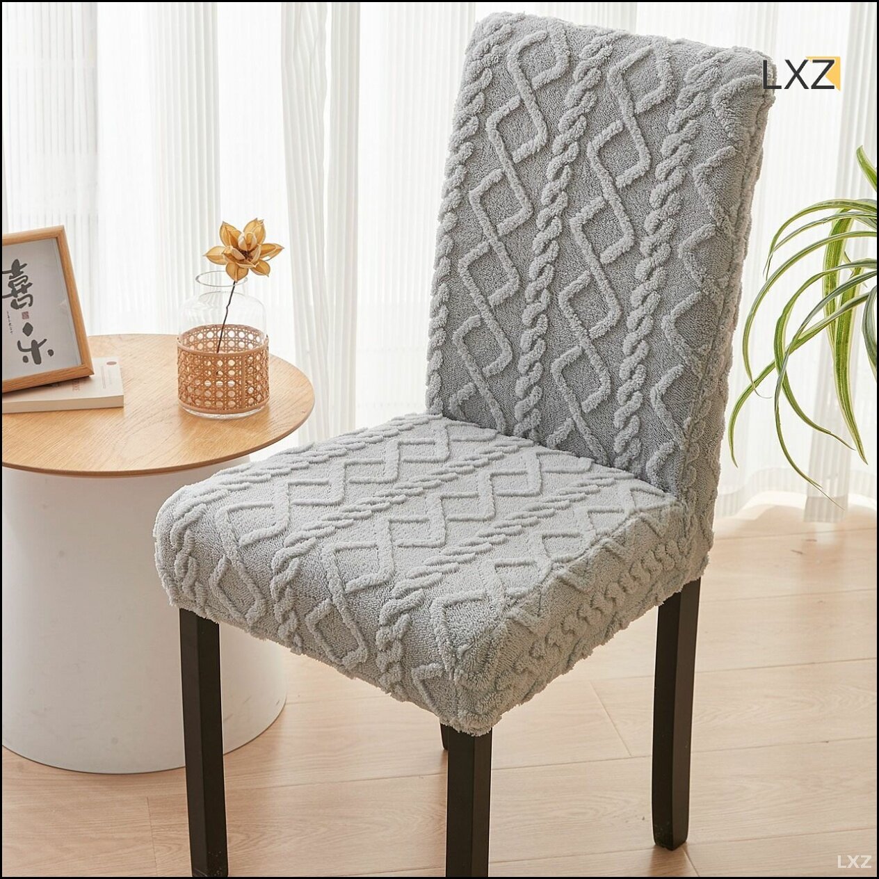 Мебельный чехол IKEA для стульев хлопок с жаккардом утолщенный защита от царапин