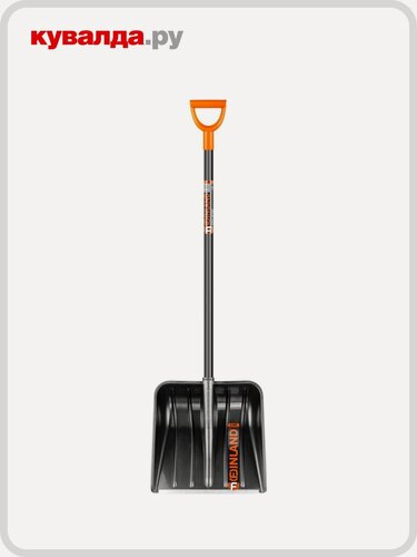Изображение товара Лопата снеговая FINLAND 1243-Ч с черенком
