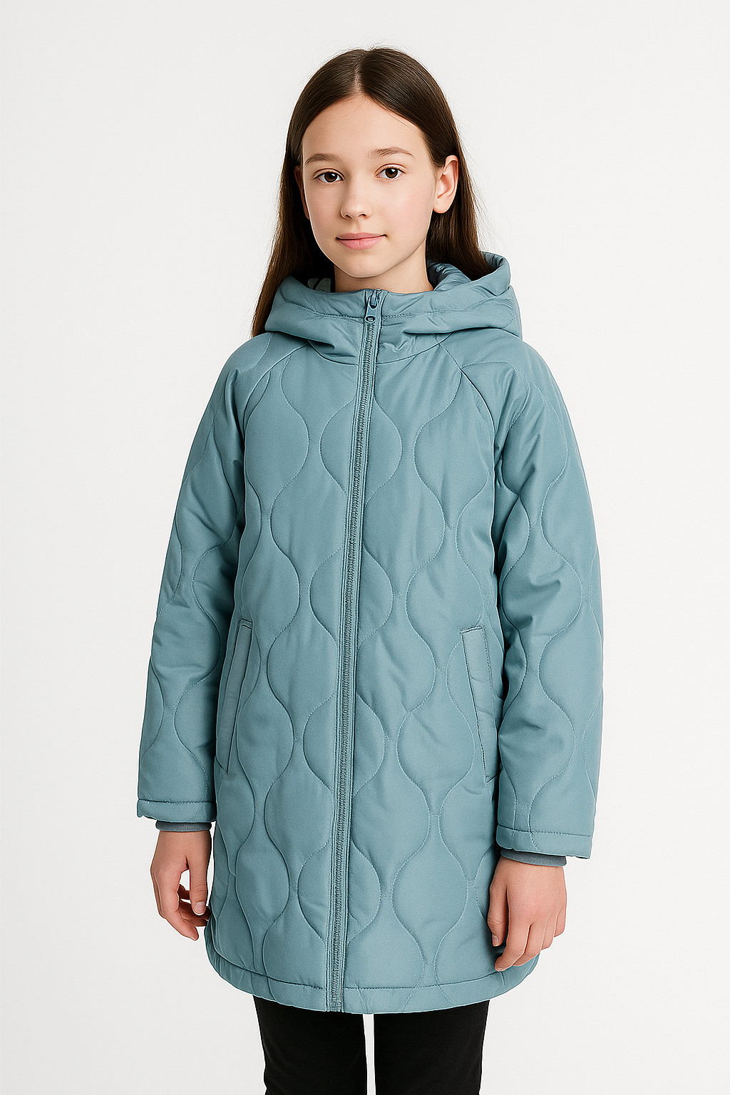 Куртка Funday размер 158-164 бирюзовый