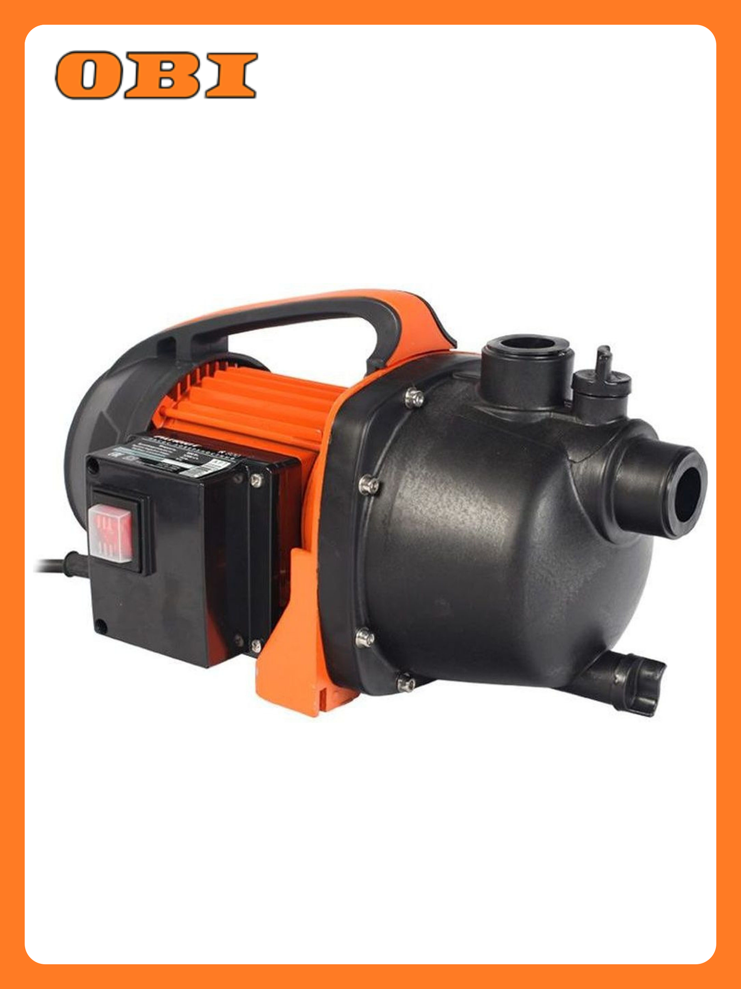 Поверхностный садовый насос PATRIOT R800 800Вт пластиковый корпус центробежный механизм