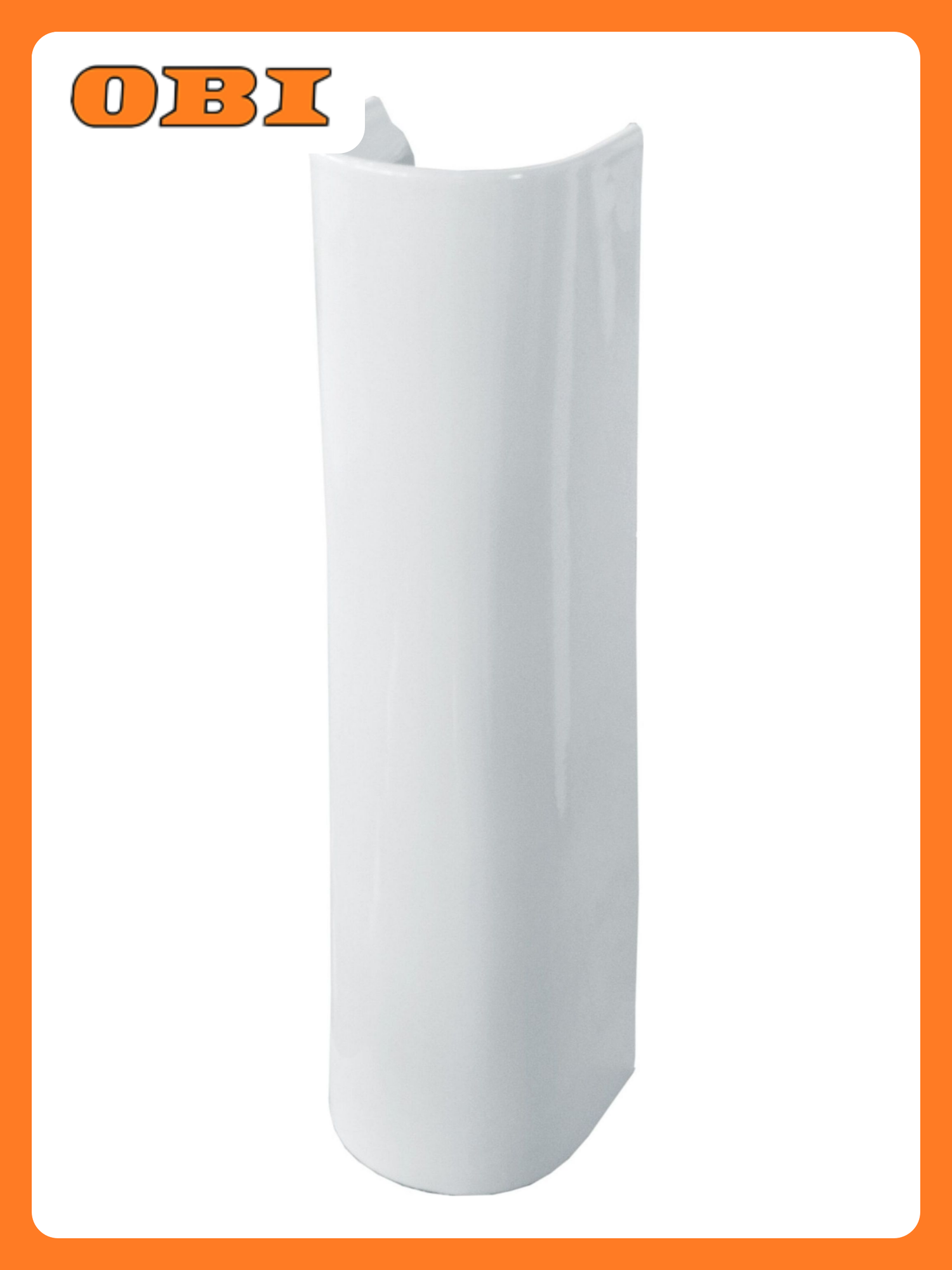 Пьедестал Завод Универсал "Ностальжи" фаянс белый 69x16 см