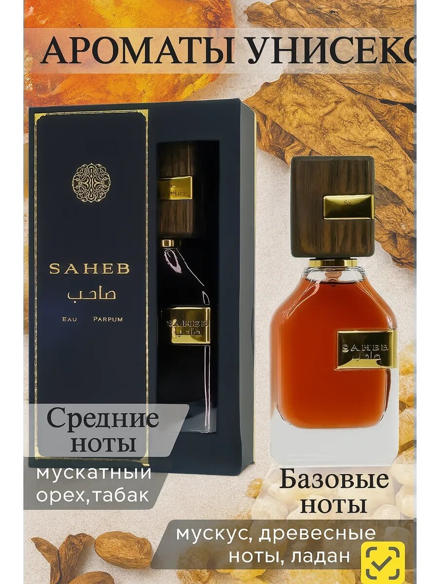 Парфюмированная вода Saheb Intense, Imagination, унисекс, 70 мл