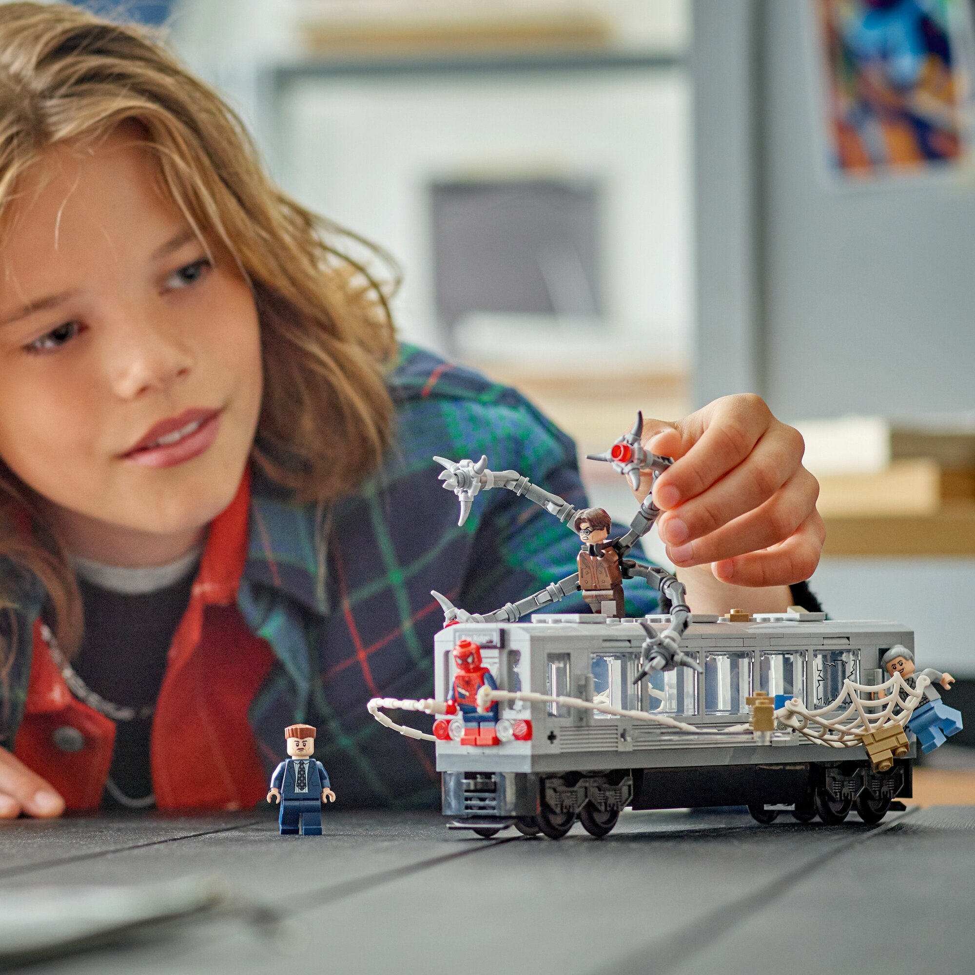 76321 LEGO SUPER HEROES человек-паук против осьминога 9+ — фото 1