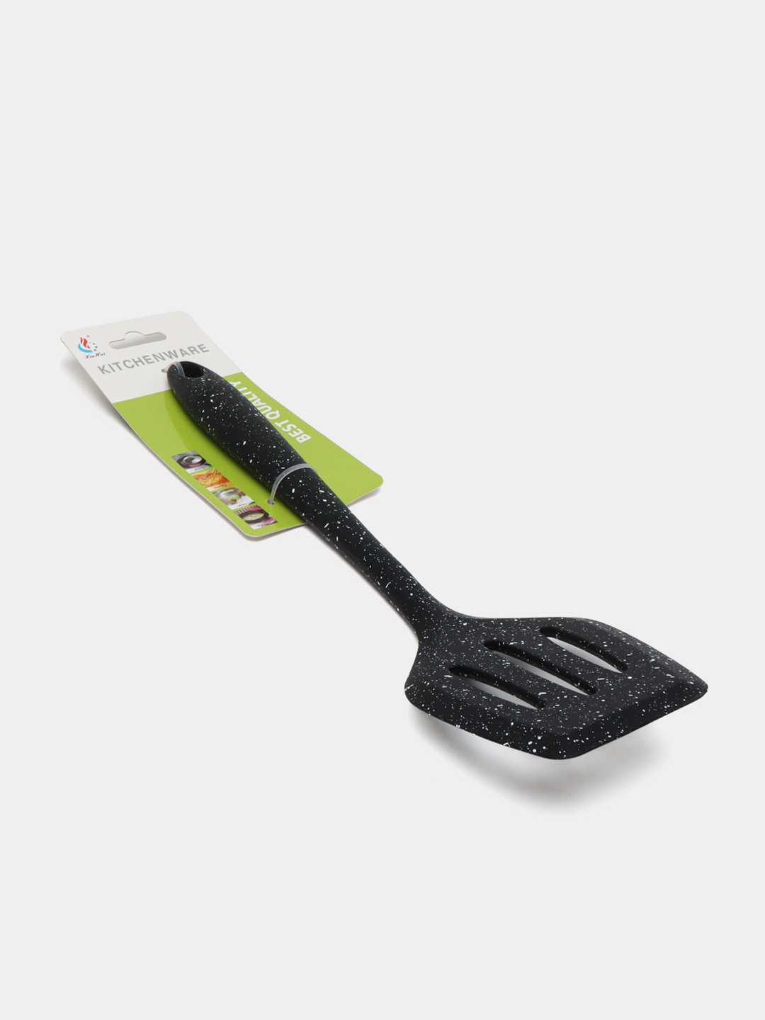 Половник и лопата для приготовления, нержавеющая сталь, дерево (зеленый)