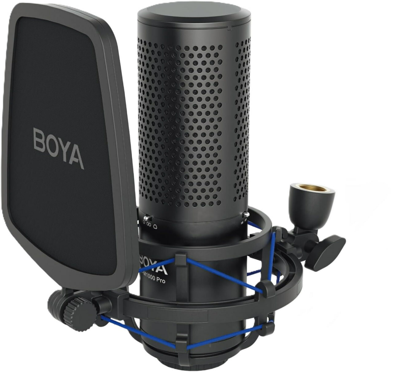 Микрофон BOYA BY-M1000 PRO , Black студийный микрофон для профессиональной записи
