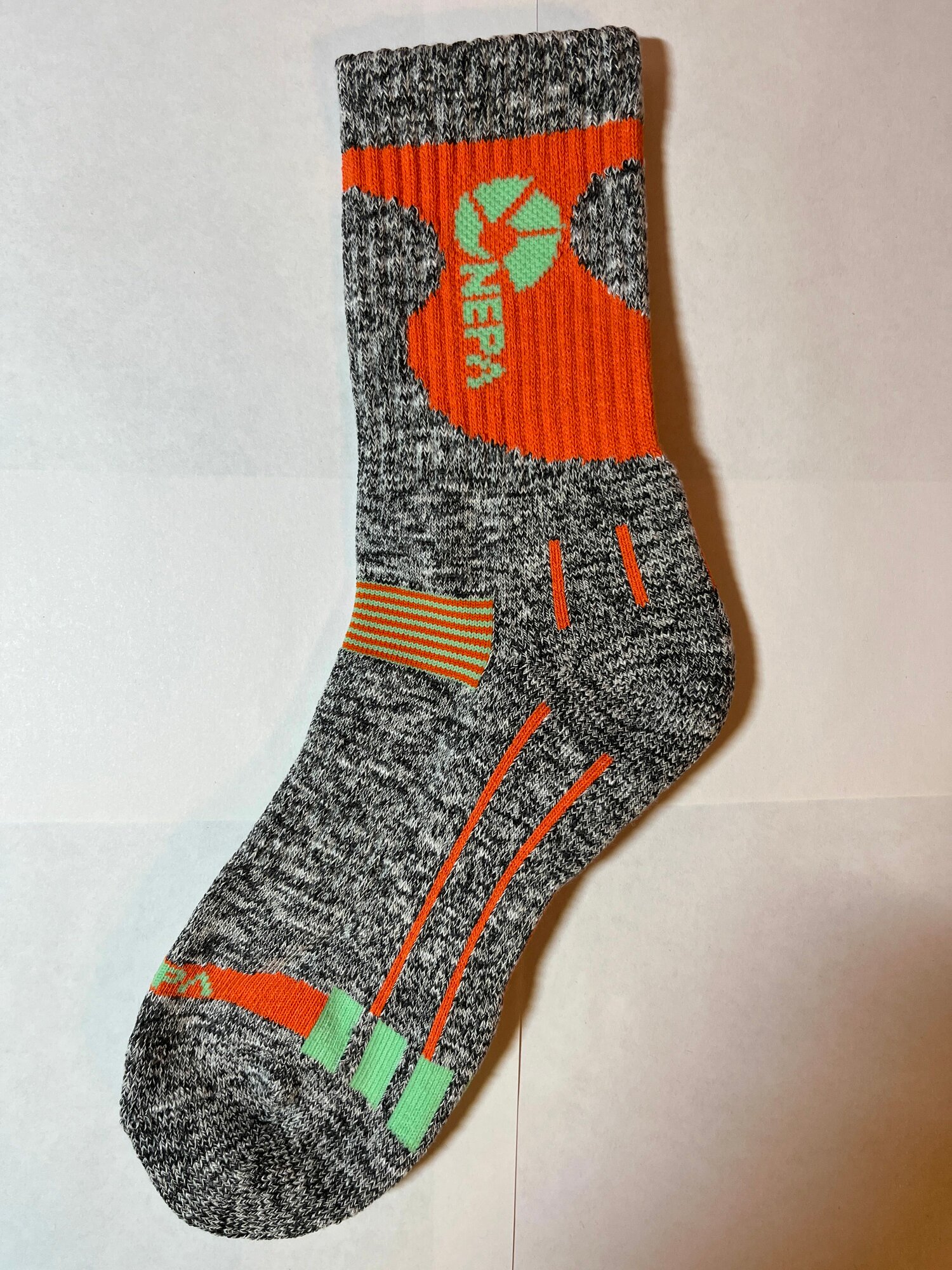 Носки NEPA, размер 24, оранжевый, серый