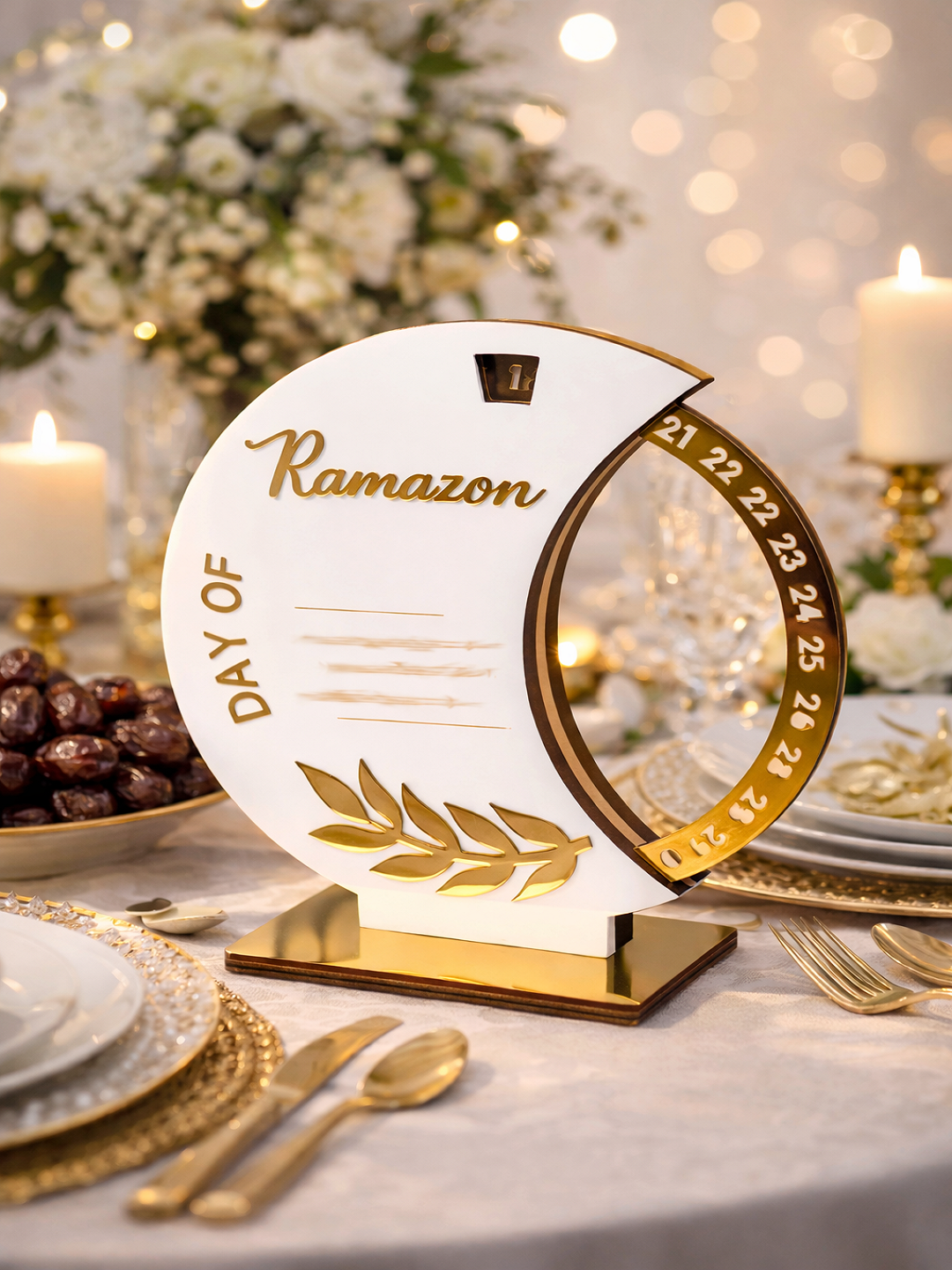 Настольный календарь или декоративный календарь для Рамадана — фото 1