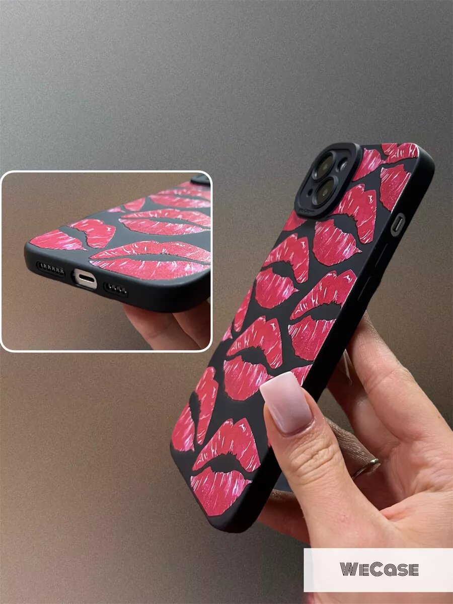 Чехол на iPhone 14 Plus с принтом — фото 1