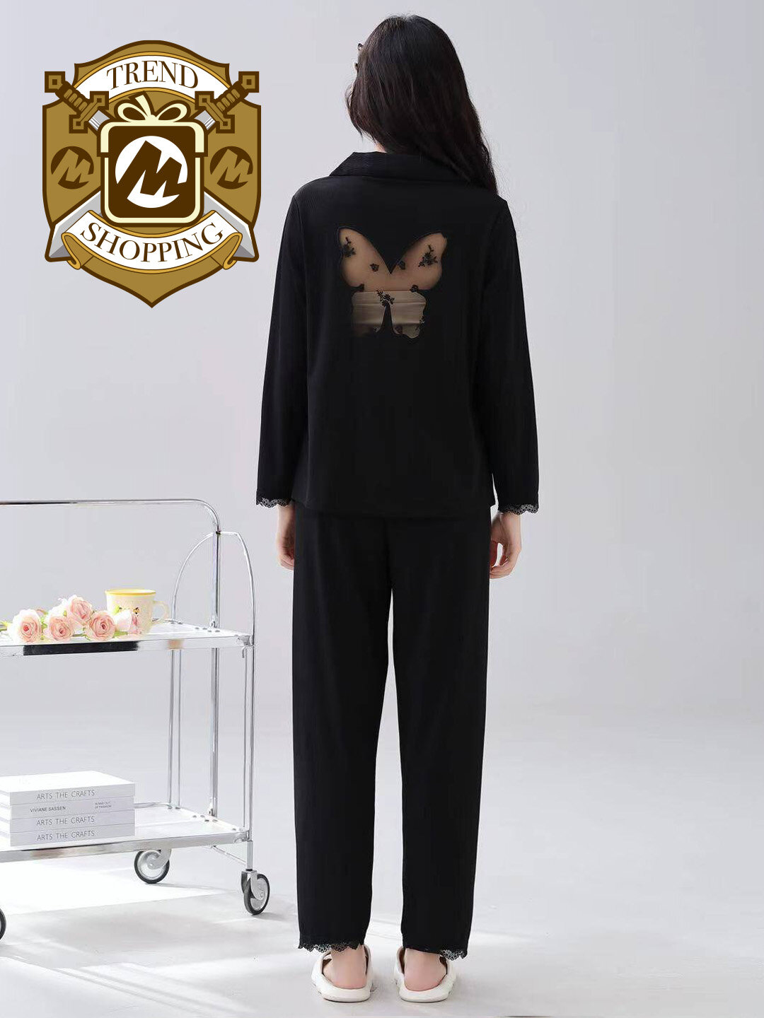 Жилет  1, размер L, черно-белый 1 — фото 1