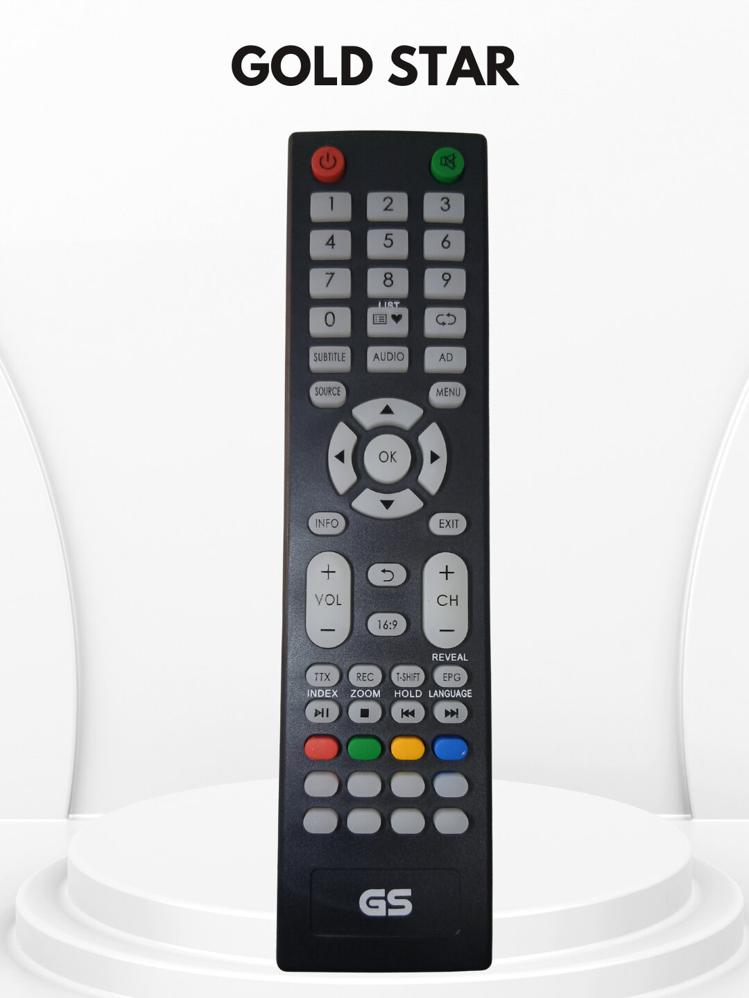 Пульт дистанционного управления, ИК-управление, для телевизоров Gold Star, LCD/LED