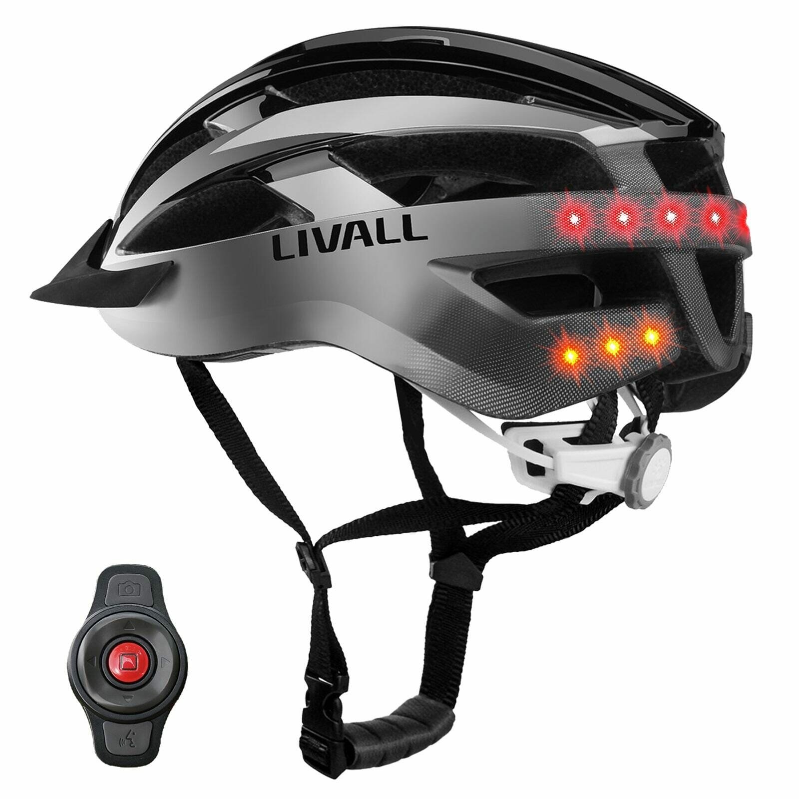 DECATHLON шлем защитный Livall MT1 Neo V2, серый, 54-58 см