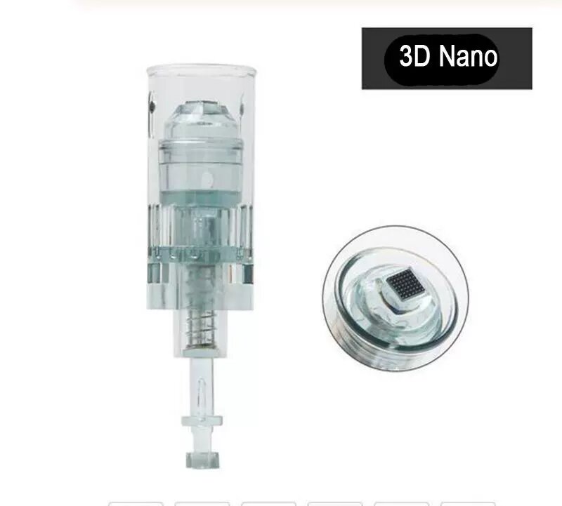 Насадки для микронидлинга Dr.Pen M8, 10 шт, квадратные нано, стандартные, для омоложения кожи, акне, морщин