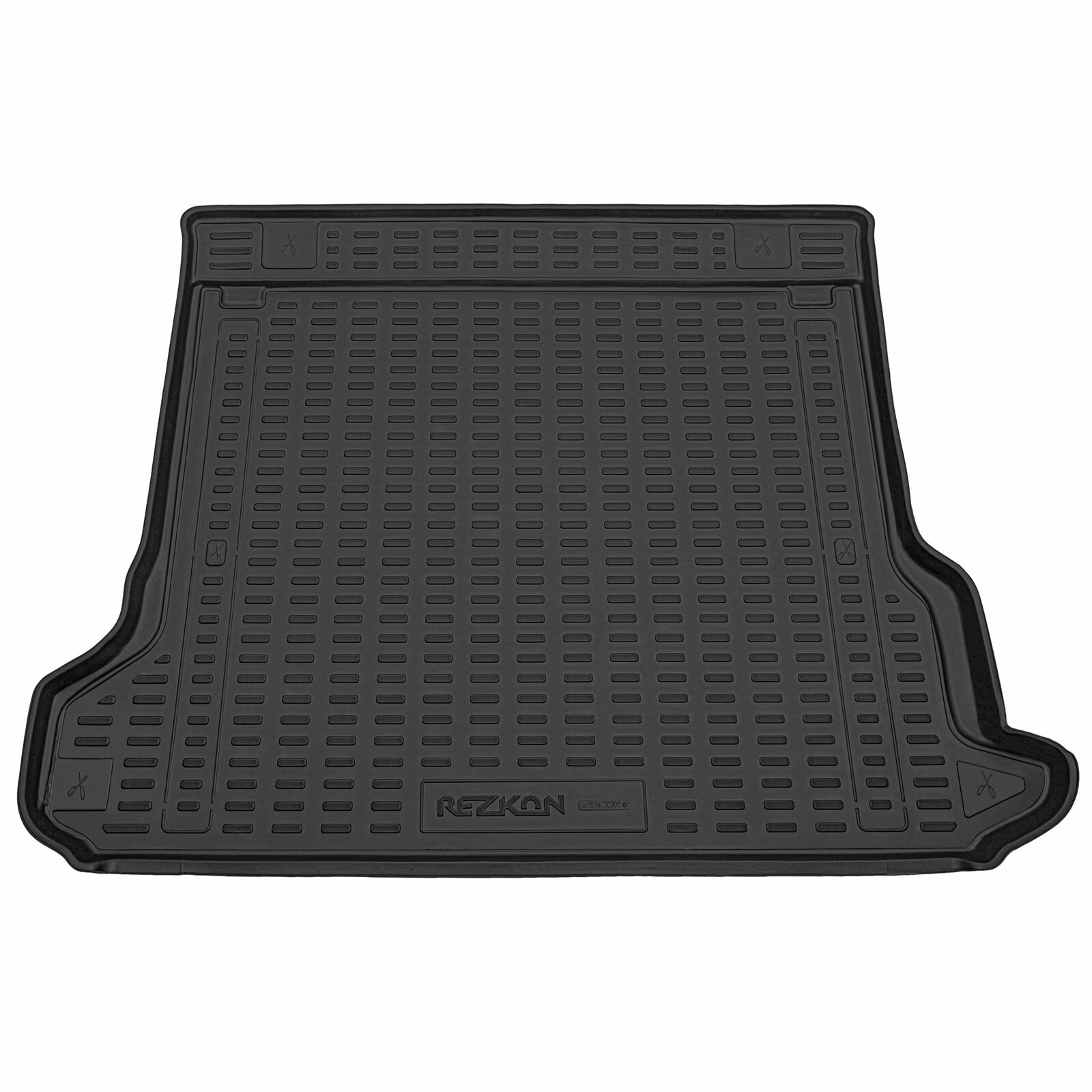Коврик в багажник полиуретановый (черный) для Toyota Land Cruiser Prado 150 (17-Н. В.) (Ser.B)