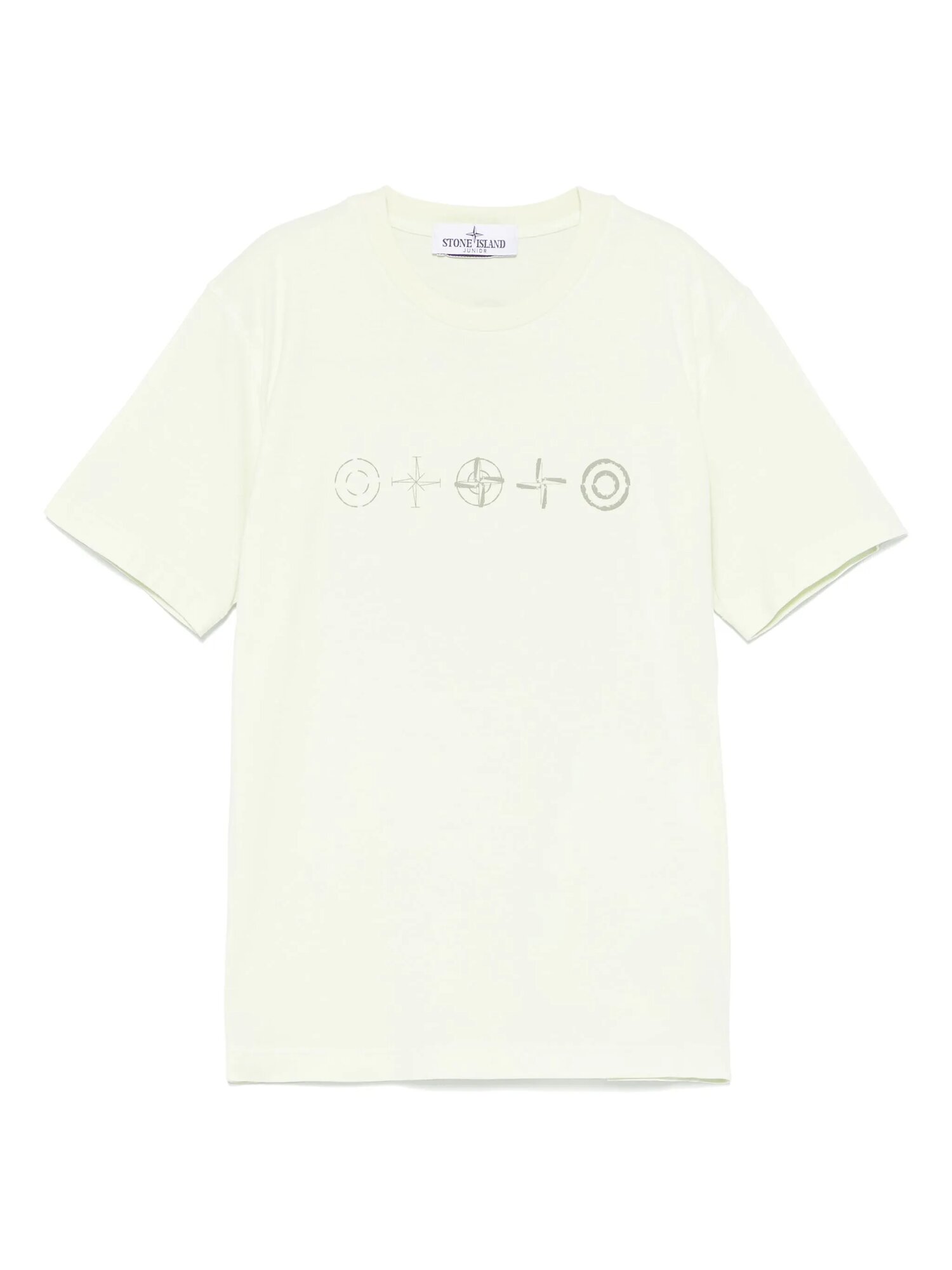 Футболка Stone Island Compass, размер 14 лет, зелeный