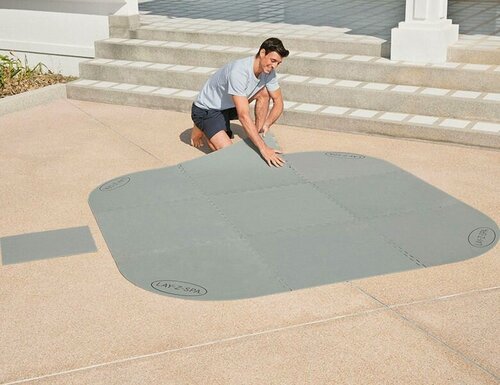 Изображение товара Защитная подстилка под джакузи и бассейны, 216х216 см, Бествей (BestWay), 60309