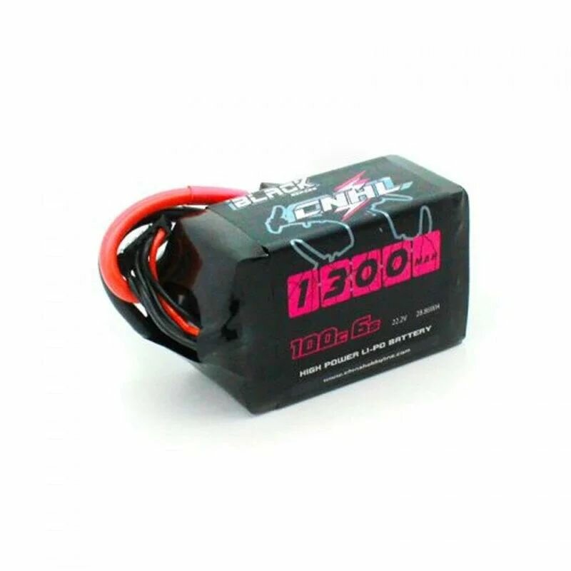Аккумулятор CNHL Black Series 1300mAh 6S 100C LiPo XT60 — фото 1