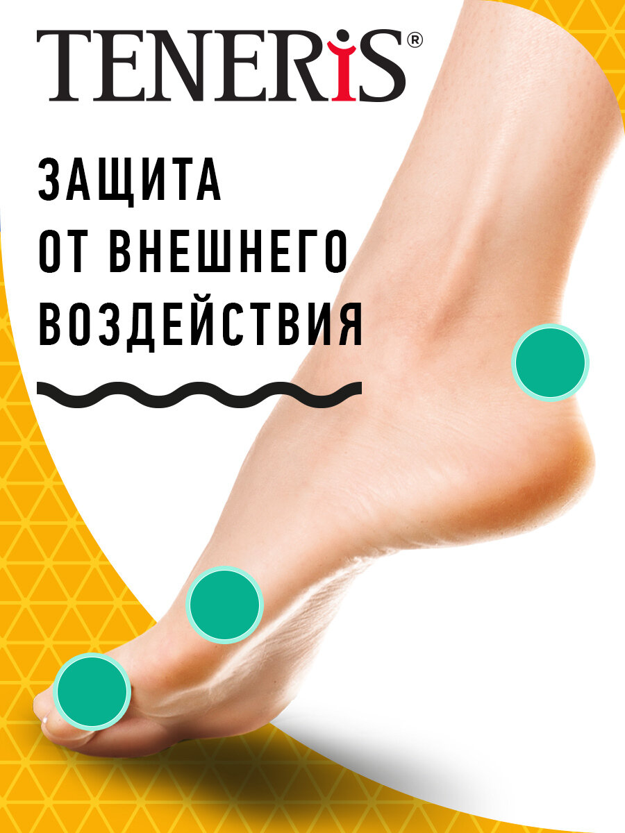Изображение Пластырь бактерицидный, амортизирующий TENERIS ANTISHOCK, 2 упаковки по 20 шт (40 шт), лейкопластырь на полимерной основе, для профилактики мозолей при занятиях спортом, смене обуви