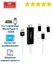 Кабель HDTV 3в1 Lightning+Micro+Type-C - HDMI Earldom ET-W13 серебро с белым