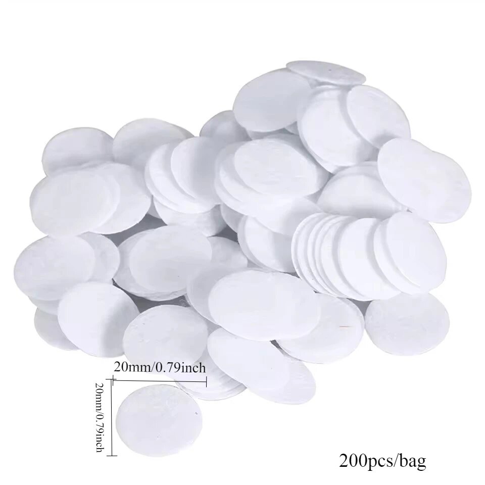 Фетр Hua Nv круглый смешанных цветов набор 20mm(200pcs)