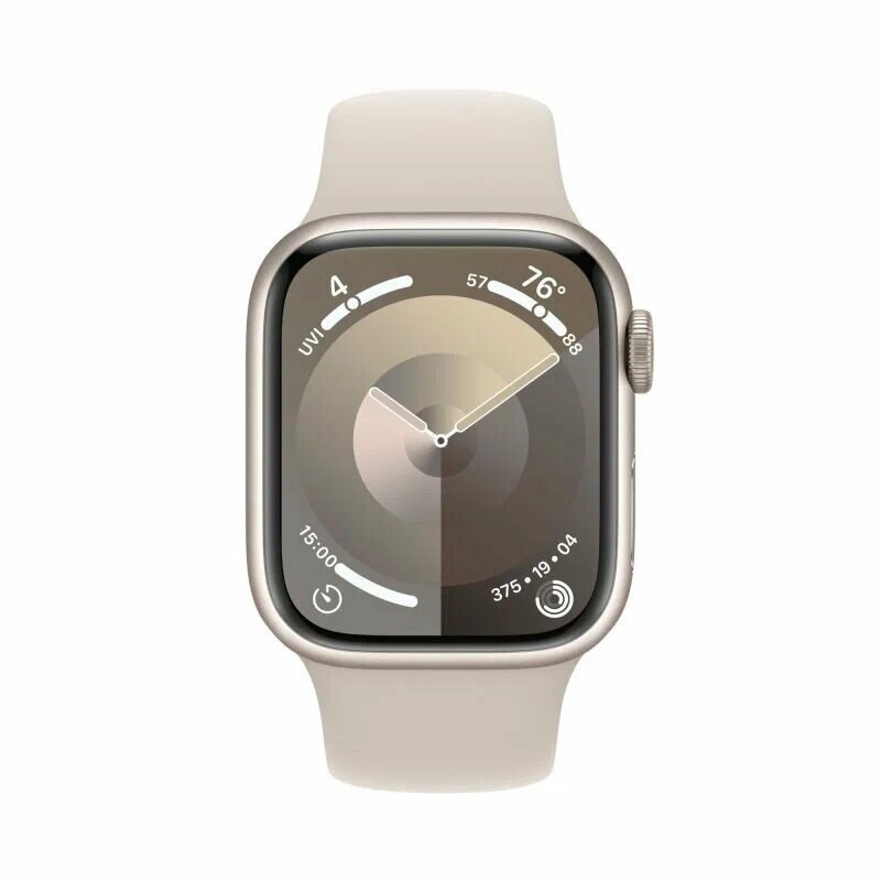 Умные часы Apple Watch Series 9 41мм (сияющая звезда) — фото 1